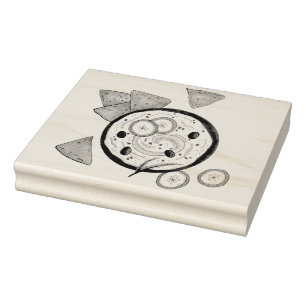 Carimbo De Borracha Tzatziki Grécia Meze Dip Comida Mediterrâneo