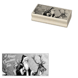Carimbo De Borracha Um Feliz Natal