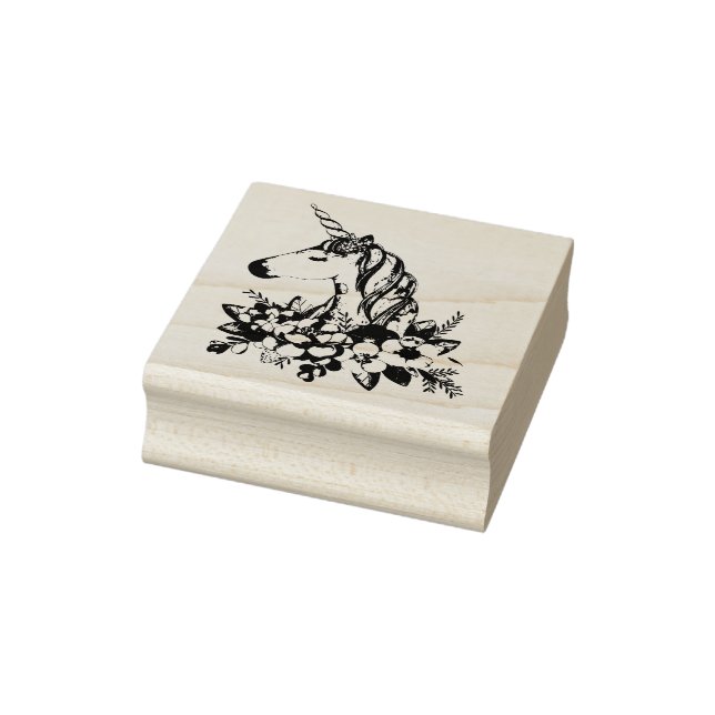 Carimbo De Borracha Unicorn (Carimbo)