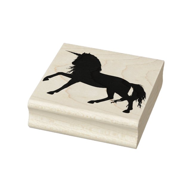 Carimbo De Borracha Unicórnio (Carimbo)