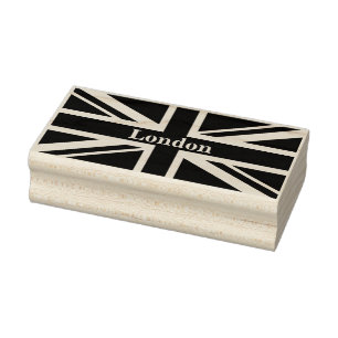 Carimbo De Borracha Union Jack London ~ British Flag