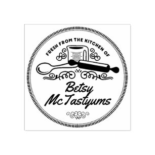 Carimbo De Borracha Utensílios do copo de medição da cozinha do sel