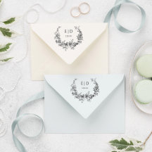 Vermelhidão Floral Gravada Elegante com Vertical w