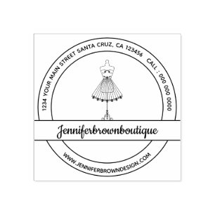 Carimbo De Borracha Vestido de Moda Mannequin Sewing