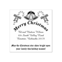 Vestígios de saudação natalícia e Bells Endereço d