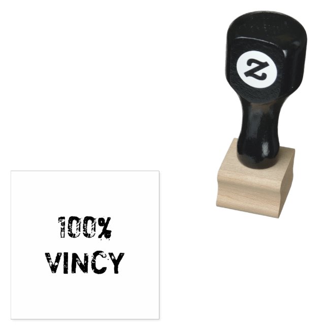 Carimbo De Borracha Vicente santo e Granadinas Vincy (Carimbado)