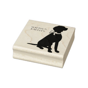 Carimbo De Borracha Vizsla Dog Puppy