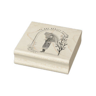 Carimbo De Borracha Você É Bela Preenchida