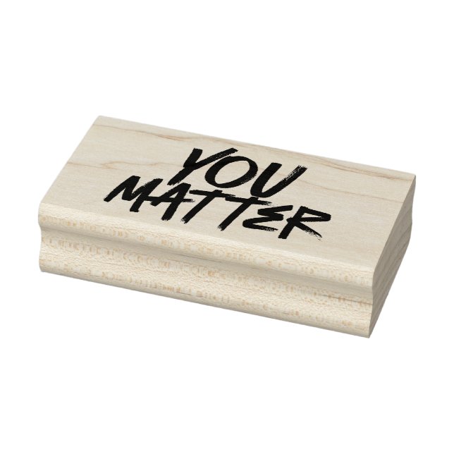 Carimbo De Borracha Você é importante 2 (Carimbo)