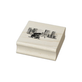 Carimbo De Borracha Vovó cuspindo! Vestígio de borracha sem pega