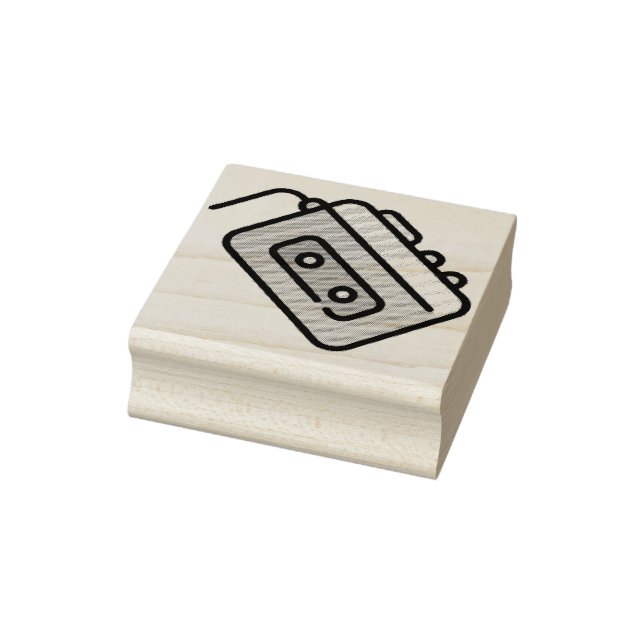 Carimbo De Borracha Walkman (Carimbo)