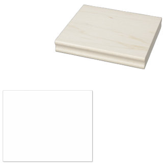 Carimbo De Borracha Wood Art Stamp