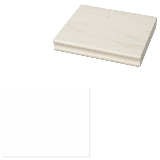 Carimbo De Borracha Wood Art Stamp (Carimbado)