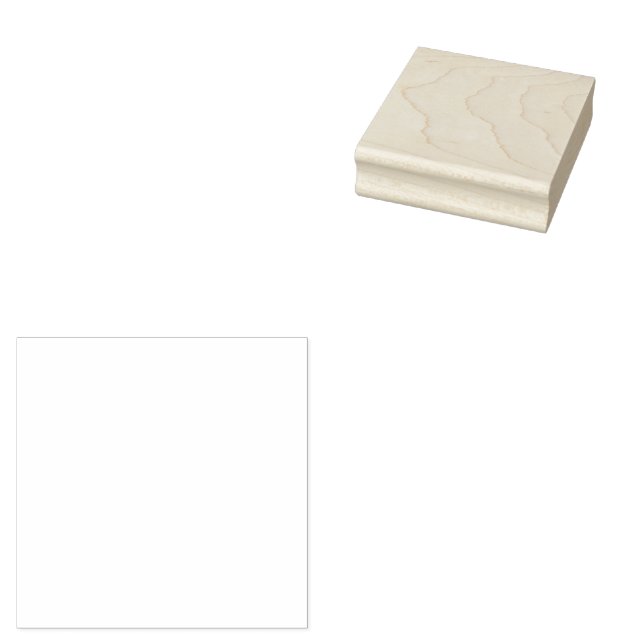 Carimbo De Borracha Wood Art Stamp (Carimbado)