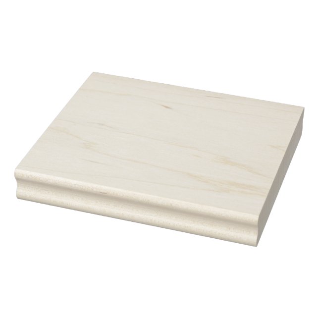 Carimbo De Borracha Wood Art Stamp (Carimbo)