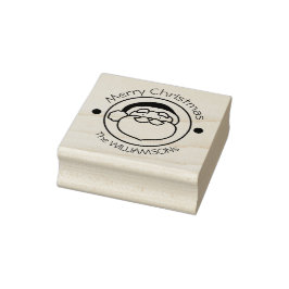 Carimbo De Borracha Wood Art Stamp