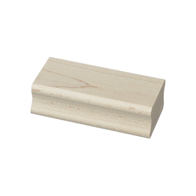 Carimbo De Borracha Wood Art Stamp (Carimbo)