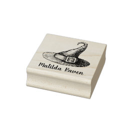 Carimbo De Borracha Wood Rubber Stamp