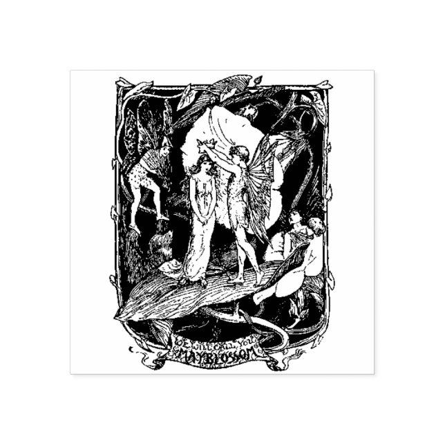 CARIMBO DE BORRACHA WQ : A Minelina agora pode flo (Impressão)