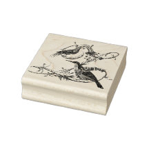 Yacou Bird Wooden Stamp