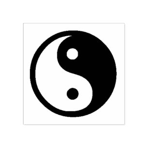 Carimbo De Borracha Yin Yang