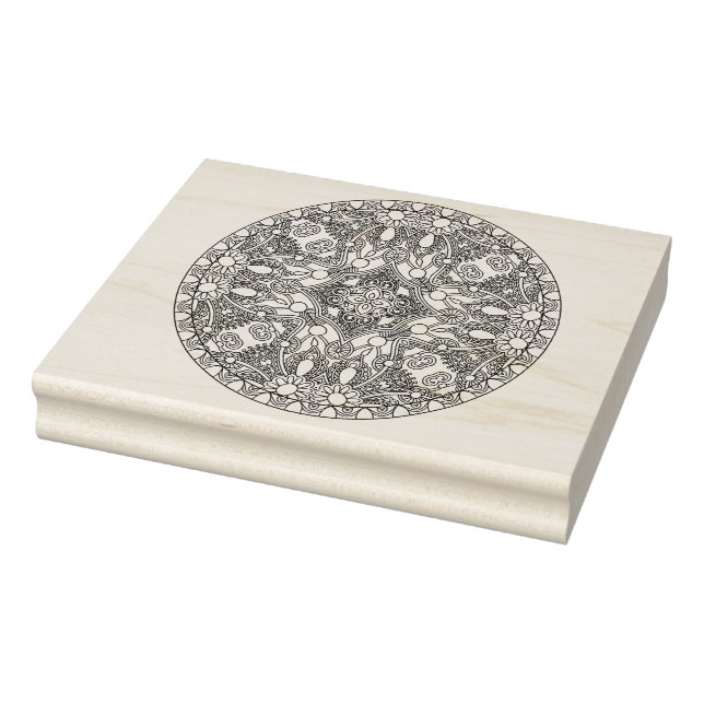 Carimbo De Borracha Zendala Design (Carimbo)