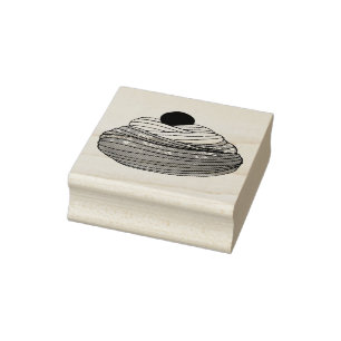 Carimbo De Borracha ZEPPOLE Itália Fried Dough Pastery Foley Foodie