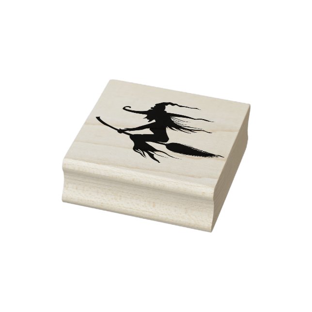 Carimbo de Bruxa de Halloween (Carimbo)