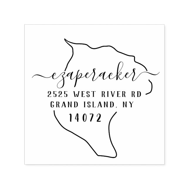 Carimbo de Carimbo de Retorno Grand Island (Design)