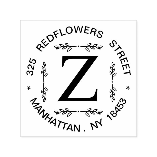 Carimbo de Casamento do Monograma (Design)