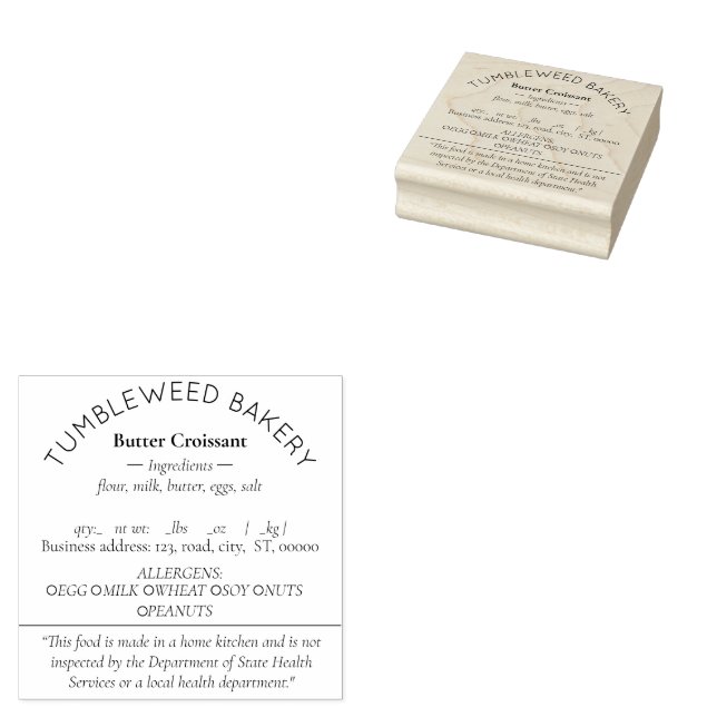 Carimbo de Comida de algodão do Texas (Carimbado)