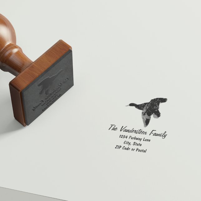 Carimbo de devolução da família russa Duck Hunt Sp (Criador carregado)