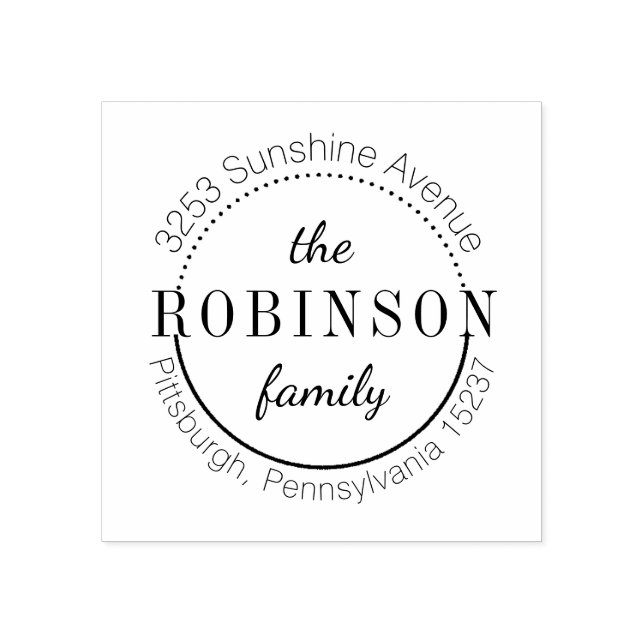 Carimbo de endereço de retorno (Impressão)