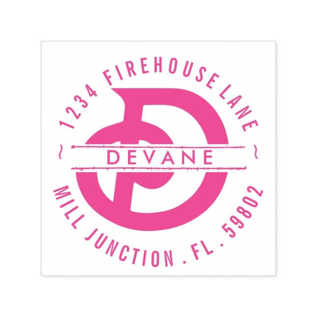 Carimbo de Endereço de Retorno com Autoimpressão D (Design)