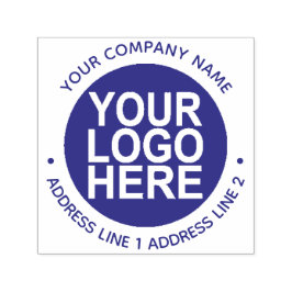 Carimbo de endereço de retorno com autoimpressão r