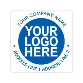 Carimbo de endereço de retorno com autoimpressão r