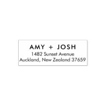 Carimbo de Endereço de Retorno de Autoimpressão co