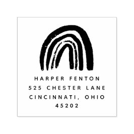 Carimbo de Endereço de Retorno de Autoimpressão do