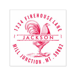 Carimbo de Endereço de Retorno de Autoimpressão em