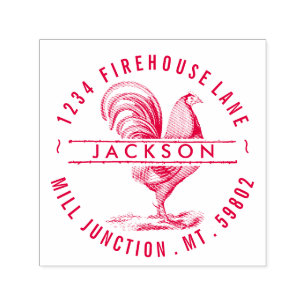 Carimbo de Endereço de Retorno de Autoimpressão em