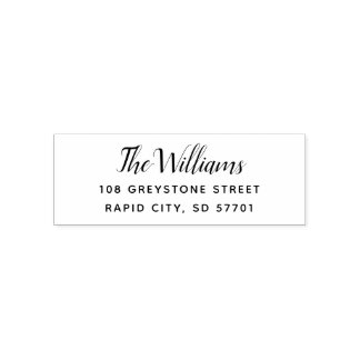 Carimbo de Endereço de Retorno de Script Moderno