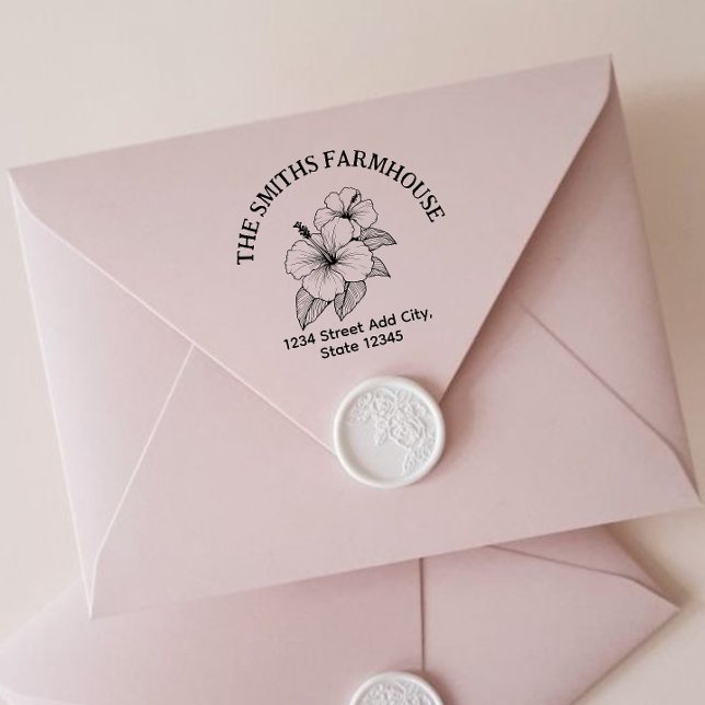 Carimbo de endereço de retorno do Havaí (Criador carregado)