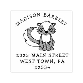 Carimbo de Endereço de Retorno do Kid do Skunk