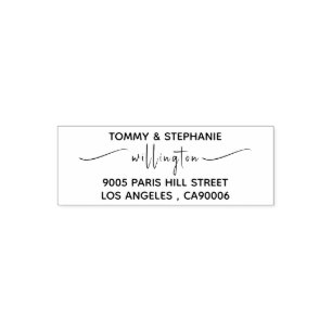 Carimbo de Endereço de Retorno Personalizado   Aut