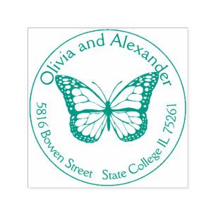 Carimbo de Endereço de Retorno Personalizado da Bo