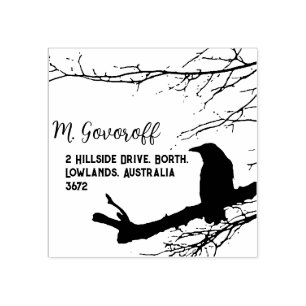 Carimbo de Endereço de Retorno Raven