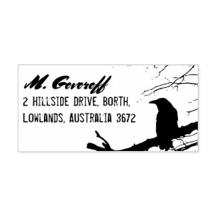 Carimbo de Endereço de Retorno Raven