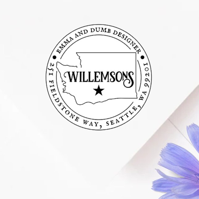 Carimbo de Endereço de Washington (Criador carregado)