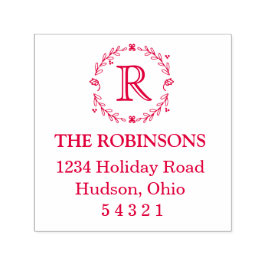 Carimbo de Endereço Laurel Monographic