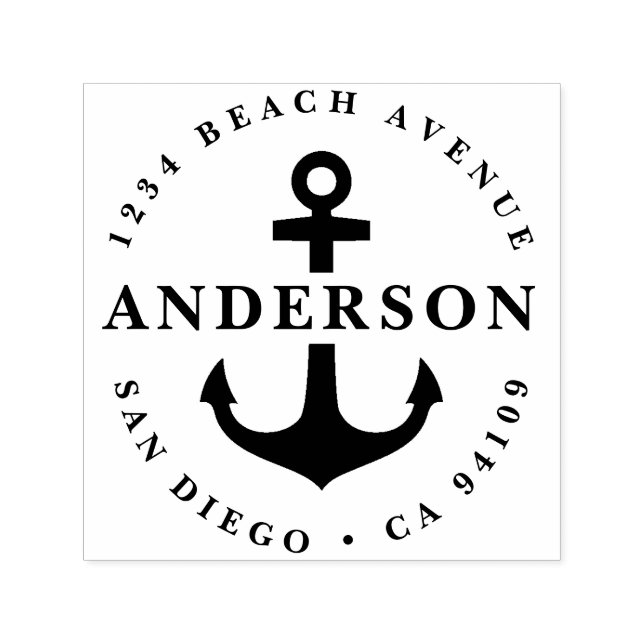 Carimbo de endereço, presente perfeito (Design)